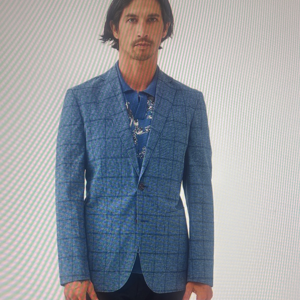 NWT Rodd & Gunn Men’s Lake Rixburgh Sports Jacket. Color Prussian Small